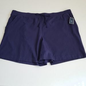 Karen Scott Plus Size Drawstring Waist Shorts